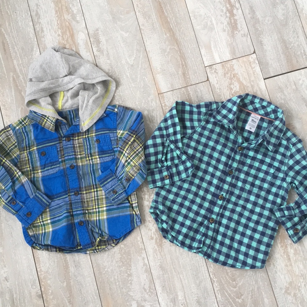 Set of two Carter’s Shirts